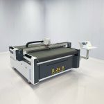 1615自动送料振刀切割机示例产品：SECY配件/刹车片/散热片/制冷设备