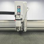 1615自动送料振刀切割机示例产品：SECY配件/刹车片/散热片/制冷设备