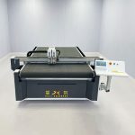 1625自动送料振刀切割机示例产品：SECY配件/刹车片/散热片/制冷设备