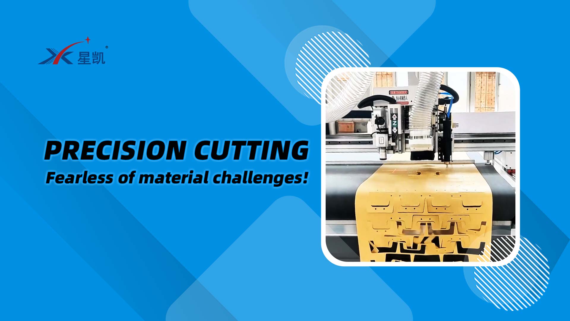 CNC Oscillating Knife Cutting Machine for Sealing Gasket